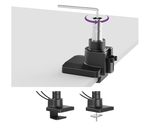 Spacetronik SPA-D110B 17”-57” 27kg 2xUSB - 1245917 - zdjęcie 4